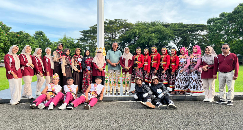 Borong Enam Trofi, Siswa SMP Negeri 1 Ngadirojo 
